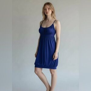 Forever 21 Cobalt Blue Mini Dress size small NWT